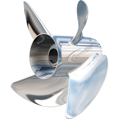 Turning Point Propellers - Turning Point Express&reg; Mach4&trade; - Left Hand - Stainless Steel Propeller - EX1/EX2-1315-4L - 4-Blade - 13.5" x 15 Pitch