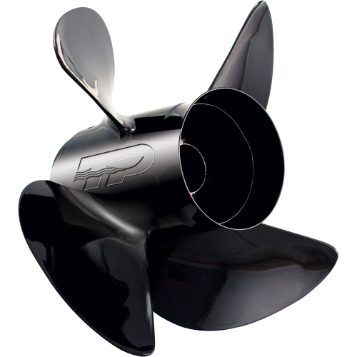 Turning Point Propellers - Turning Point Hustler&reg; - Right Hand - Aluminum Propeller - LE1/LE2-1413-4 - 4-Blade - 14" x 13 Pitch