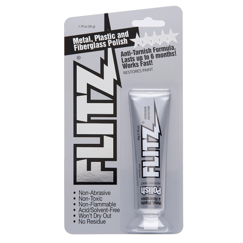 Flitz - Flitz Polish - Paste - 1.76oz Tube - 6-Pack
