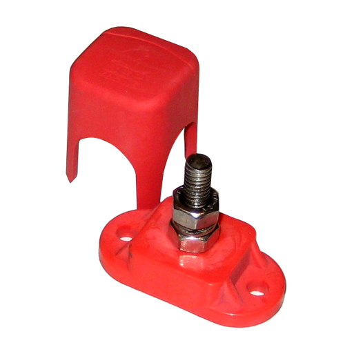 BEP Marine - BEP Pro Installer Single Insulated Distribution Stud - 1/4" - Positive
