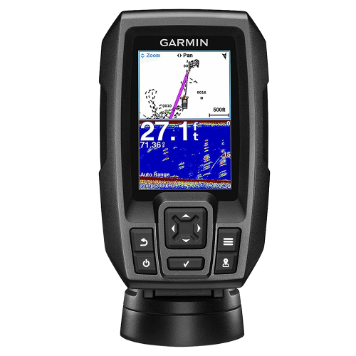 Garmin - Garmin STRIKER 4 FishFinder w/4-Pin, 77/200kHz TM Transducer