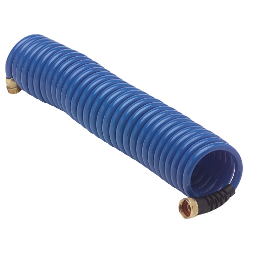 HoseCoil - HoseCoil Blue Hose w/Flex Relief - 25'