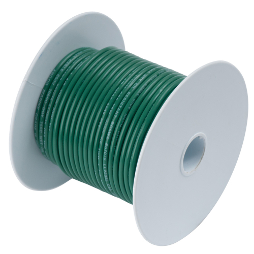 Ancor - Ancor Green 14AWG Tinned Copper Wire - 100'