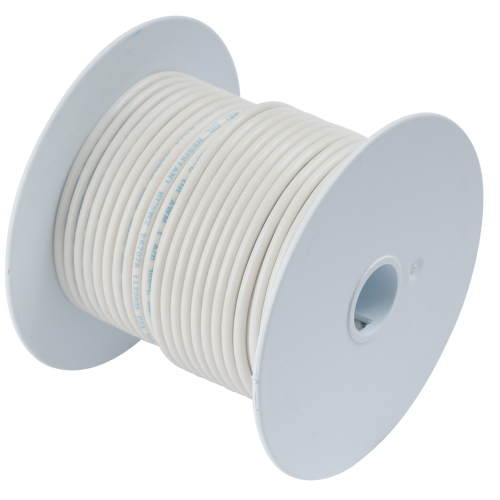 Ancor - Ancor White 10 AWG Tinned Copper Wire - 100'