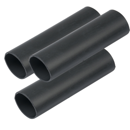 Ancor - Ancor Heavy Wall Heat Shrink Tubing - 3/4" x 3" - 3-Pack - Black