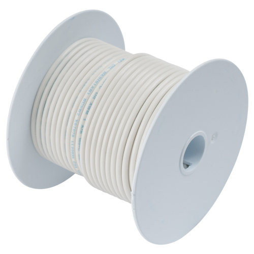 Ancor - Ancor White 18 AWG Tinned Copper Wire - 250'