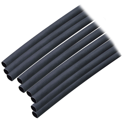 Ancor - Ancor Adhesive Lined Heat Shrink Tubing (ALT) - 3/16" x 12" - 10-Pack - Black