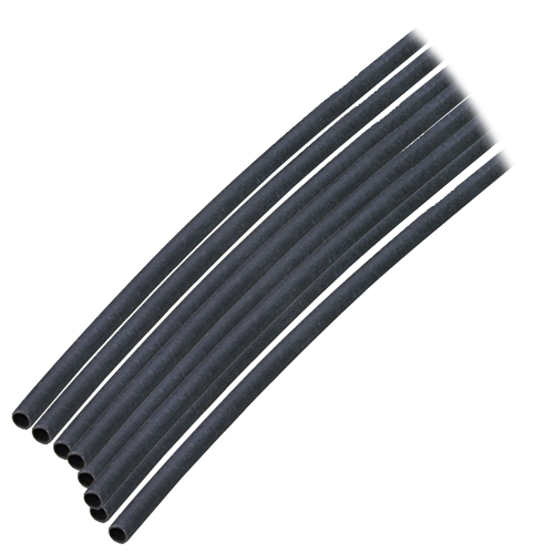 Ancor - Ancor Adhesive Lined Heat Shrink Tubing (ALT) - 1/8" x 12" - 10-Pack - Black