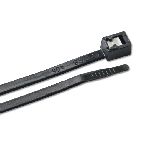 Ancor - Ancor 14" UV Black Self Cutting Cable Zip Ties - 500-Pack