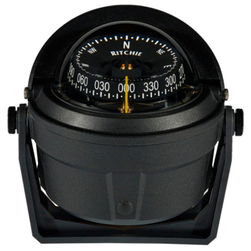 Ritchie - Ritchie B-81-WM Voyager Bracket Mount Compass - Wheelmark Approved f/Lifeboat & Rescue Boat Use