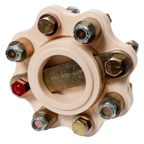 R & D Marine - R & D Flexible Shaft Coupling f/5" B/W, Hurth - 13HP/100RPM Capacity