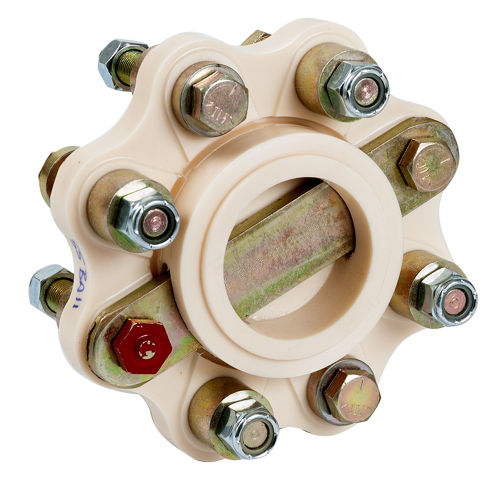 R & D Marine - R & D Flexible Shaft Coupling f/5" B/W, Hurth - 8HP/100RPM Capacity