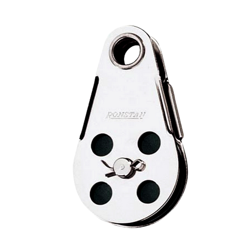 Ronstan - Ronstan Wire Block - Tubular Rivet Head w/Removable Nylatron&reg; Sheave - 45mm (1-3/4") Sheave Diameter