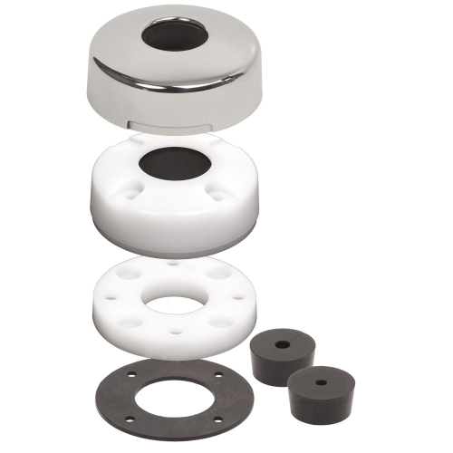 Blue Sea Systems - Blue Sea CableClam w/Stainless Steel Dress Cap - 0.83"