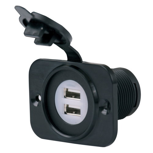 Marinco - Marinco SeaLink&reg; Deluxe Dual USB Charger Receptacle