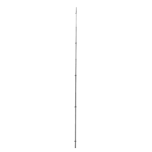 Rupp Marine - Rupp Center Rigger Pole - Aluminum/Silver - 18'