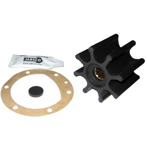 Jabsco - Jabsco Impeller Kit - 8 Blade - Neoprene - 2-9/16" Diameter x 2" W, 5/8" Shaft Diameter