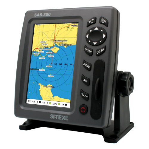 SI-TEX - SI-TEX SAS-300 AIS Class B Transceiver w/External GPS Antenna