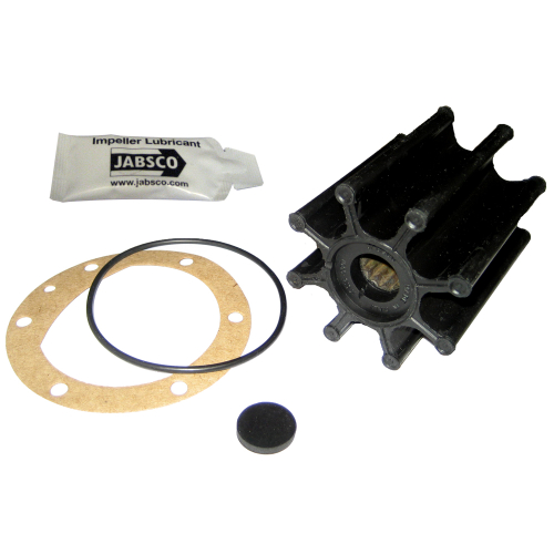 Jabsco - Jabsco Impeller Kit - 8 Blade - Neoprene - 2-9/16" Diameter x 3" W, 5/8" Shaft Diameter