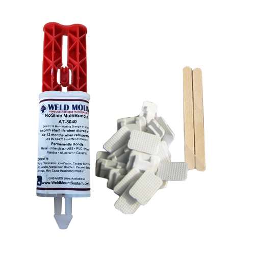 Weld Mount - Weld Mount Retail Wire Tie Kit w/AT-8040 Adhesive