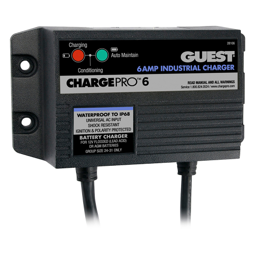 Guest - Guest 6A/12V 1 Bank 120V Input On-Board Battery Charger