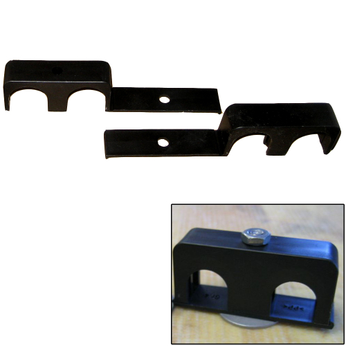 Weld Mount - Weld Mount Double Poly Clamp f/1/4" x 20 Studs - 1" OD - Requires 1.75" Stud - Qty. 25