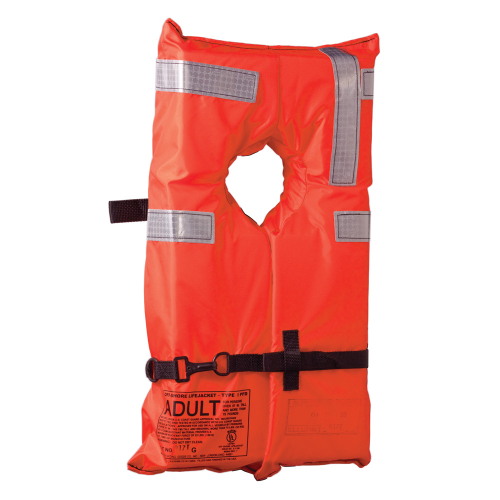Kent Sporting Goods - Kent Type I Collar Style Life Jacket - Adult Universal