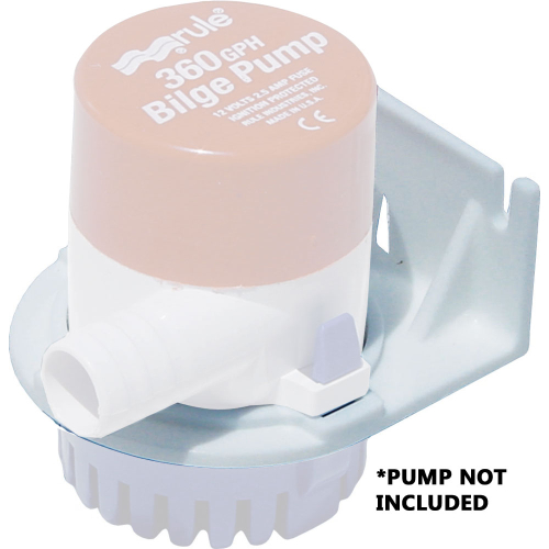 Rule - Rule Side Mount Bracket f/360-1100gph Round Pumps