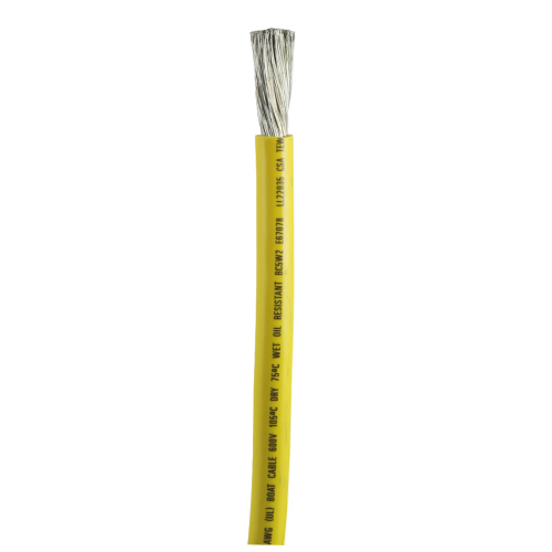 Ancor - Ancor Yellow 1/0 AWG Battery Cable - Sold By The Foot
