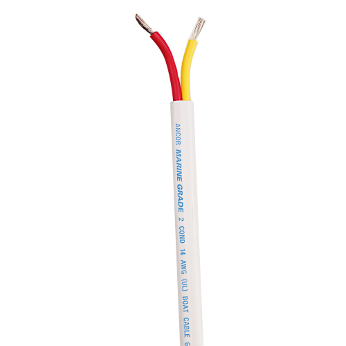 Ancor - Ancor Safety Duplex Cable - 16/2 - 2x1mm² - Red/Yellow - Sold By The Foot