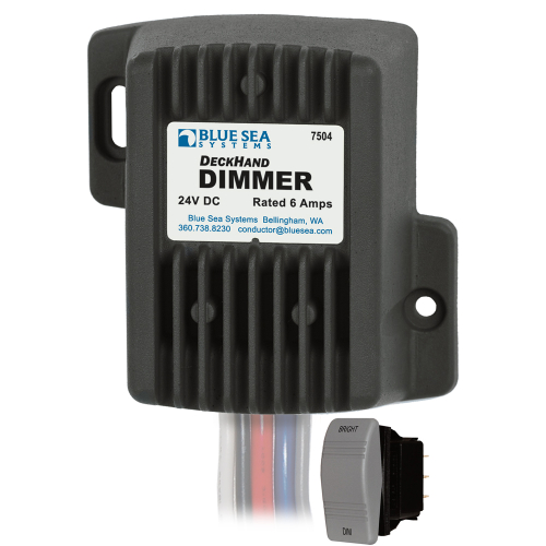 Blue Sea Systems - Blue Sea 7504 DeckHand Dimmer - 6 Amp/24V