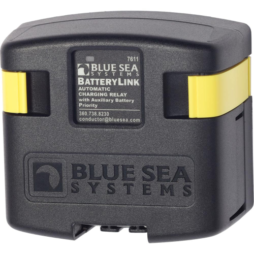 Blue Sea Systems - Blue Sea 7611 DC BatteryLink&trade; Automatic Charging Relay - 120 Amp w/Auxiliary Battery Charging