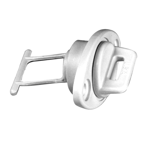 Beckson Marine - Beckson 1" Drain Plug Screw Type w/Gasket - White