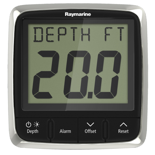 Raymarine - Raymarine i50 Depth Display System w/Thru-Hull Transducer