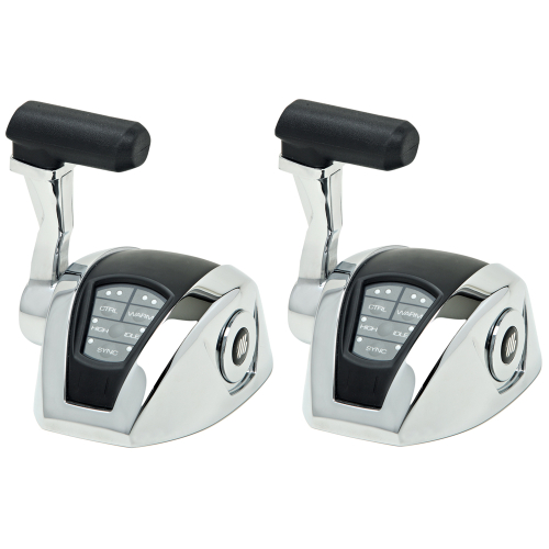 Uflex USA - UFlex Power A Electronic Control Package - Single Engine/Dual Station - Electronic Throttle/Electronic Shift