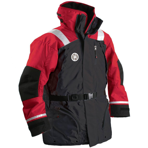 First Watch - First Watch AC-1100 Flotation Coat - Red/Black - Medium