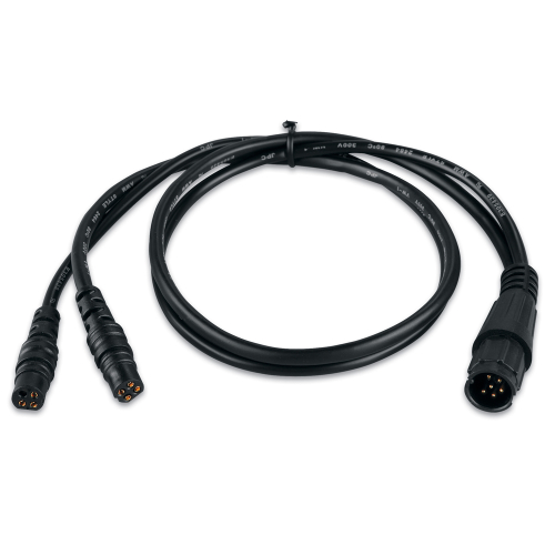Garmin - Garmin Transducer Adapter f/echo&trade; Female 4-Pin to Male 6-Pin