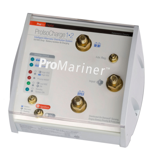 ProMariner - ProMariner ProIsoCharge Battery Isolator 250Amp 1-Alt 2-Bat - 12V