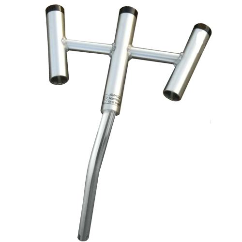 Wahoo Industries - Wahoo Triple Rod Holder - 30&deg; Bent Butt