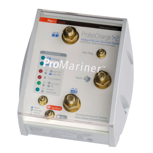 ProMariner - ProMariner ProIsoCharge Battery Isolator 180Amp 1-Alt 2-Bat - 12V