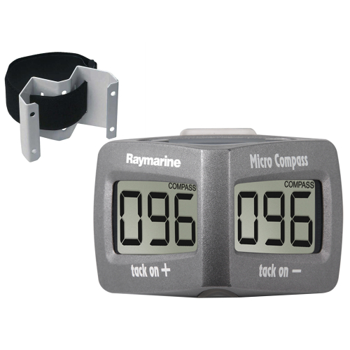 Raymarine - Raymarine Wireless Micro Compass System w/Strap Bracket