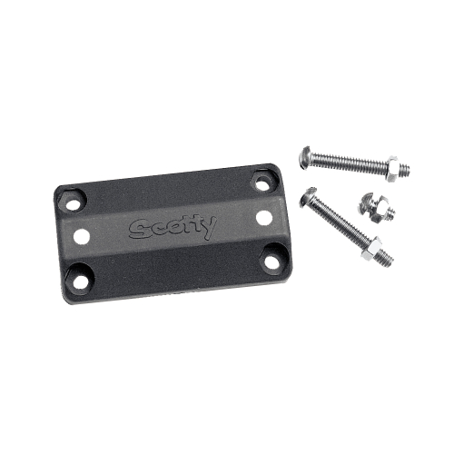 Scotty - Scotty 242 Rail Mounting Adapter 7/8"-1" - Black