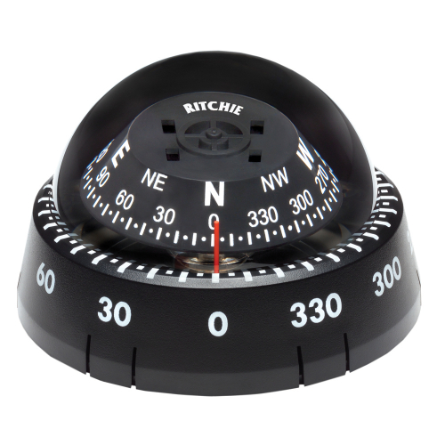 Ritchie - Ritchie XP-99 Kayaker Compass - Surface Mount - Black