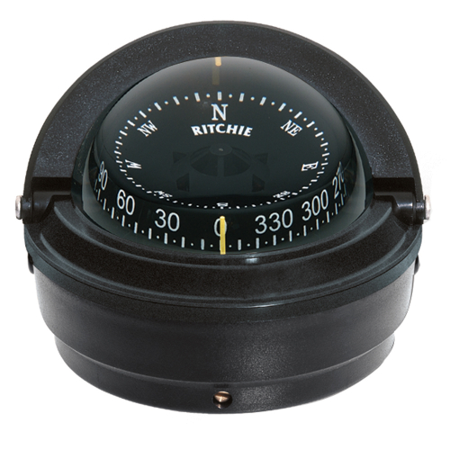 Ritchie - Ritchie S-87 Voyager Compass - Surface Mount - Black