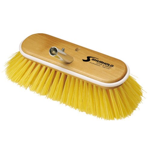 Shurhold - Shurhold 10" Polystyrene Medium Bristle Deck Brush