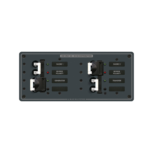 Blue Sea Systems - Blue Sea 8598 AC Toggle Source Selector (230V) - 3 Source