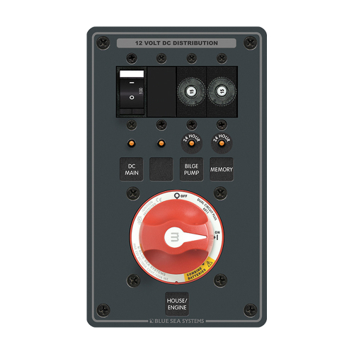 Blue Sea Systems - Blue Sea 8686 Dual-Battery m-Series, Dual Circuit Plus