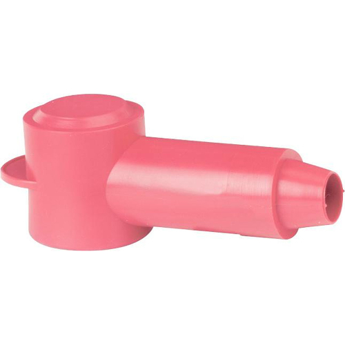 Blue Sea Systems - Blue Sea 4008 CableCap - Red 0.47 to 0.13 Stud