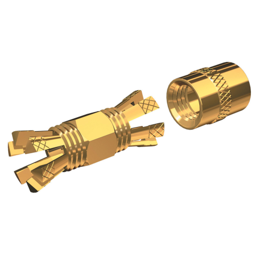 Shakespeare - Shakespeare PL-258-CP-G Gold Splice Connector For RG-8X or RG-58/AU Coax.