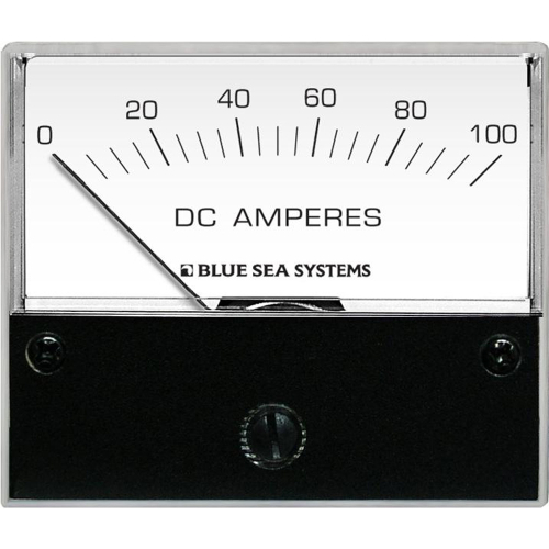 Blue Sea Systems - Blue Sea 8017 DC Analog Ammeter - 2-3/4" Face, 0-100 Amperes DC